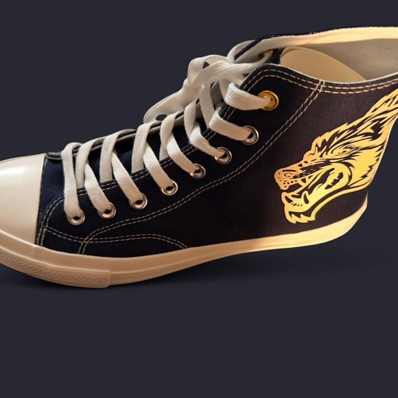 Darc-sport Men's Navy and Blue Trainers - Picture 1 of 8